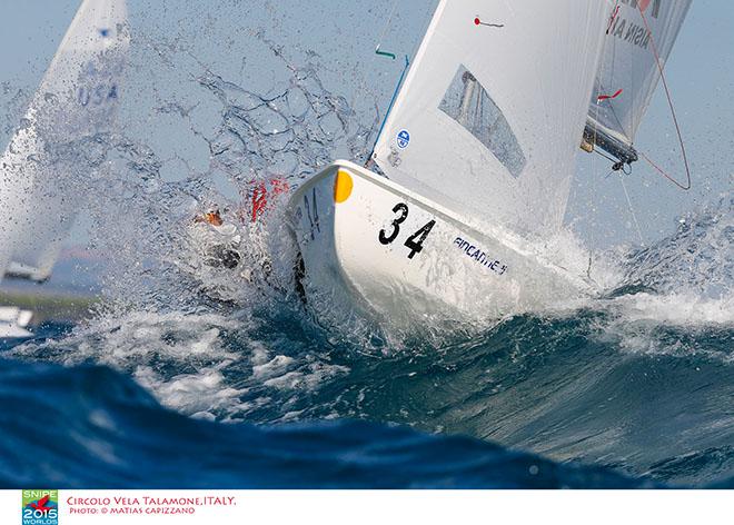 2015 Snipe World Championship - Day 1 © Matias Capizzano http://www.capizzano.com
